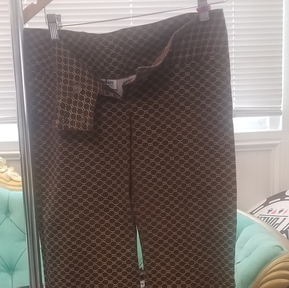 Brown Y2K capris - Picture 2 of 5